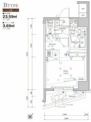 SYFORME YOKOHAMA－HIRANUMABASHIの間取り画像