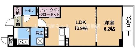 ロベリア・NAKANOⅢの間取り画像