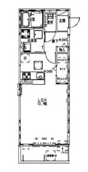 NEW OAK B棟の間取り画像