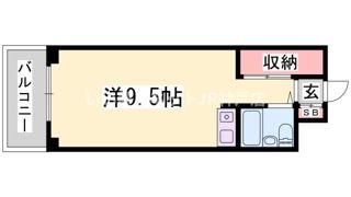 イーストコート2番街の間取り画像