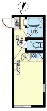 ユナイト南太田クロードドビッシュの間取り画像