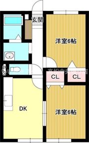 ニューホライズンIIの間取り画像