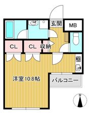 香梅マンション菅IIの間取り画像