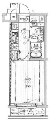 MAXIV川崎NORTHの間取り画像