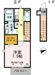 パセオ26の間取り画像