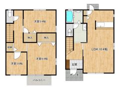 カーサ高須台の間取り画像