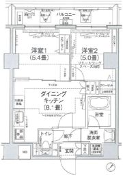 アイル押上ノルドの間取り画像