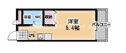 グリシーヌ壱番館の間取り画像