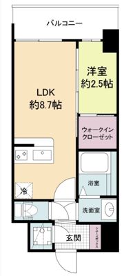 セレニテ新大阪グランデ ミリューの間取り画像