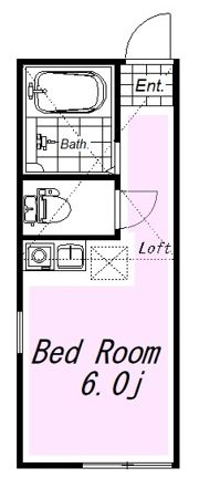 ユナイト菊名メグ&ライオンの間取り画像