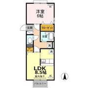 セジュールMIYAの間取り画像