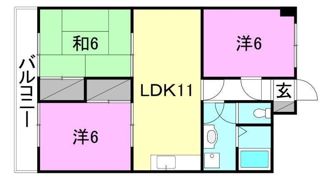 カーサグラン余戸の間取り画像