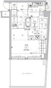 GENOVIA北池袋skygardenの間取り画像