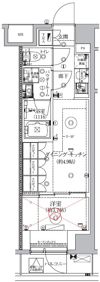 GENOVIA北池袋skygardenの間取り画像