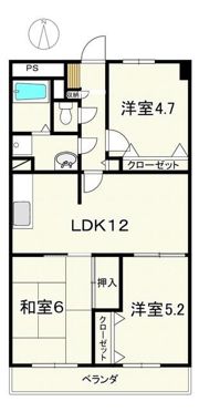メゾンひろの間取り画像