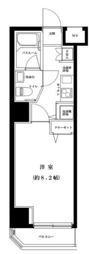 グランフォース入谷の間取り画像