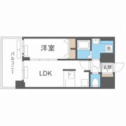 プレサンス京町堀ノースの間取り画像