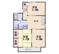 ゼフィール芳泉 B棟の間取り画像