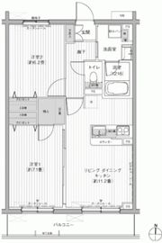 SYNCHRONICITY Musashino シンクロニシティ ムサシノの間取り画像