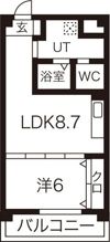 IIU361の間取り画像