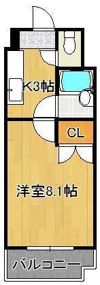 F′s flats古船場の間取り画像