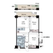 ラグゼナ東陽町の間取り画像