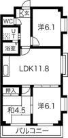 ラメゾンブリエの間取り画像