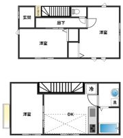 大井7丁目戸建の間取り画像