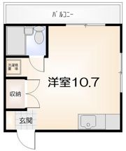 柳田ハイツの間取り画像