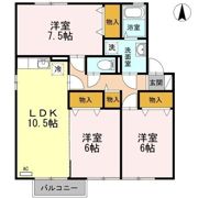 ルミエール C棟の間取り画像