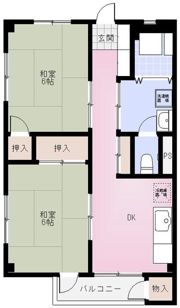 追浜会館共同ビルA棟の間取り画像