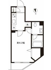 ミテッツァ大森Ⅱの間取り画像
