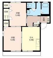 リヴェ－ルノースの間取り画像