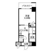 シェモア桜川の間取り画像