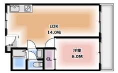 ツーイー大東の間取り画像