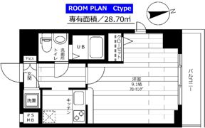 ステージグランデ高輪の間取り画像
