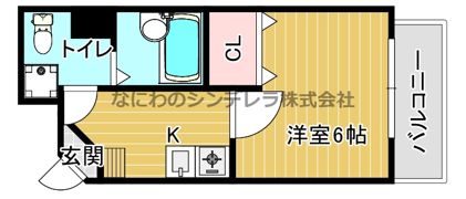 シャルム文の里の間取り画像