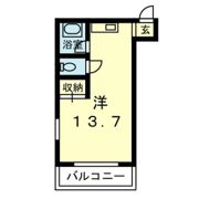 コーポラスJUNの間取り画像