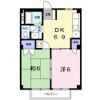 ParkFerry雨の宮 Bの間取り画像