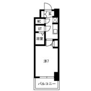 ソルテラスOSAKA緑橋クレアストの間取り画像