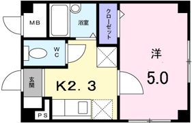 ミニョン中央の間取り画像