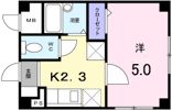 ミニョン中央の間取り画像