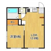 青山コーポの間取り画像