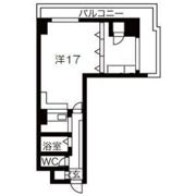朝日プラザ梅田の間取り画像