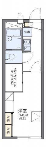 レオパレスエスポワールの間取り画像