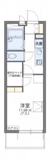 レオパレスムッターハウス羽田の間取り画像