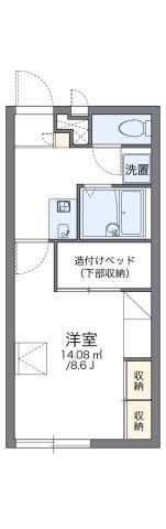 レオパレスセラヴィⅡの間取り画像