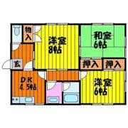 アネックス門田の間取り画像