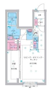 ジェノヴィア池袋の間取り画像