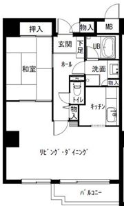 シティパーク津田沼の間取り画像
